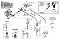 Page C Diagram and Parts List for GTI18T  Weed Eater Trimmer
